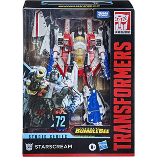 Transformers Toys Studio Series 72 Voyager Class Transformers: Bumblebee Starscream Action Figure