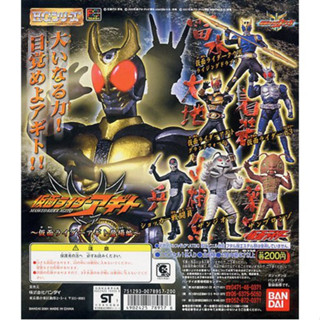 BANDAI :  Kamen Rider Part 15 - HG Series Gashapon - งานแท้ มือ1 ไม่แกะ - Full Set of 6