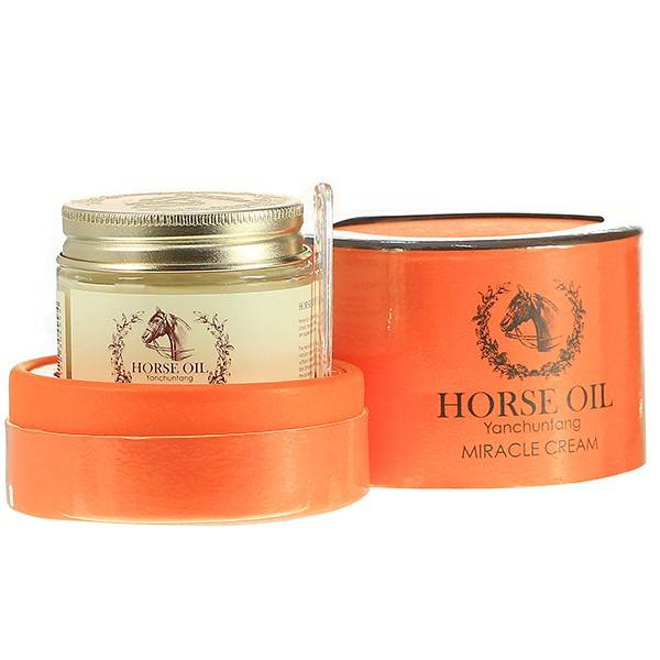ครีม น้ำมันม้า Moods Horse Oil Miracle Treatment Cream 70g.