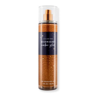 Bath &amp; Body Works Midnight Amber Glow Fine Fragrance Body Mist 236ml. ของแท้