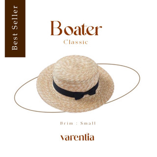 ขายดีที่สุด‼️ Straw Boater ︎| หมวกสานเค้ก 2023