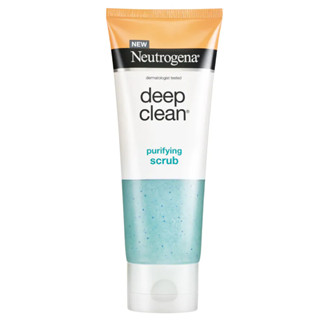 Neutrogena Deep Clean Purifying Scrub 100ml. นูโทรจีนา ดีพ คลีน เพียวริฟายอิ้ง สครับ