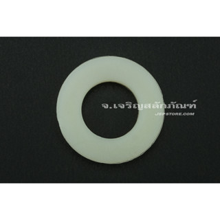 แหวนอีแปะพลาสติก M5-M20 แหวนรองน็อตพลาสติก White Plastic Washer