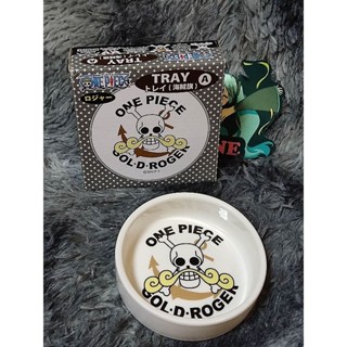 👒 One Piece 👒 Gol D. Roger ONE PIECE Ashtray จานเซรามิก เท่ห์ๆ จากวันพีช คร้า 👒