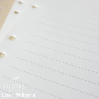 HILMYNA Refill paper : กระดาษรีฟิลล์ขนาด A6 / Refill paper A6