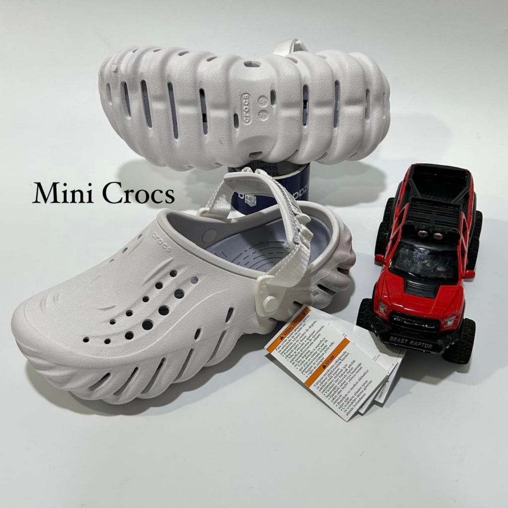 รองเท้า Crocs echo clog แฟชั่นใหม่ สวยมาก ใส่ง่าย สีขาว ครีม เหลือง ใชส์ผู้ชาย size 40--45