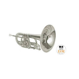 AYERS มาร์ชชิ่งเมโลโฟน Marching Mellophone รุ่น AMP-702S  สีเงิน