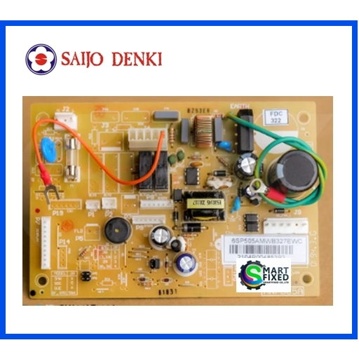 บอร์ดแอร์ซัยโจ/MAIN/Saijo Denki/6SP505AMWB327EWC/อะไหล่แท้จากโรงงาน