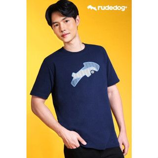 SALE🔥 Rudedog เสื้อยืดแขนสั้น (ปรับไซส์ใหญ่ขึ้น) ทรงผู้าย รุ่น RUDE INSIDE สินค้าลิขสิทธิ์แท้