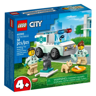 LEGO® City 60382 Vet Van Rescue : เลโก้ของใหม่ ของแท้ 💯% พร้อมส่ง