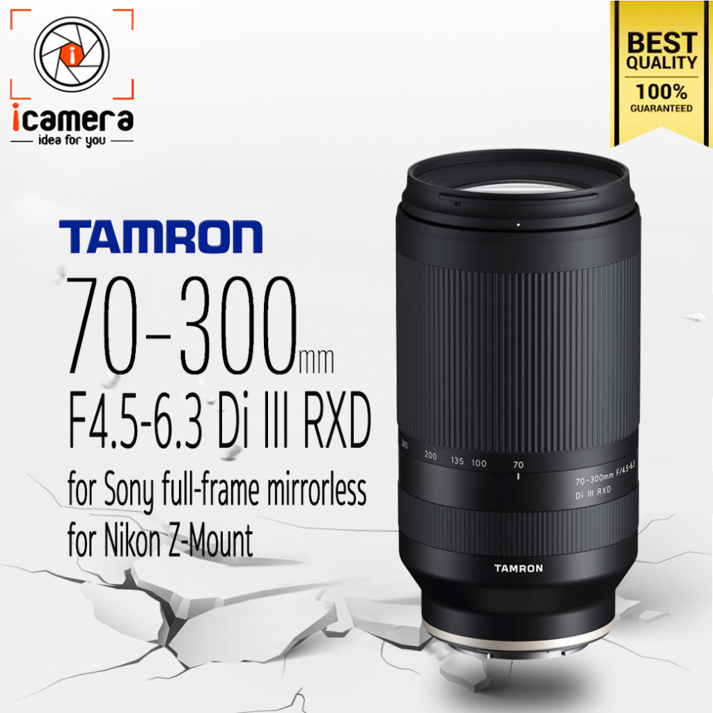 Tamron lens 70 300 mm f4 5 6 3 di iii rxd for sony e fe nikon z mount