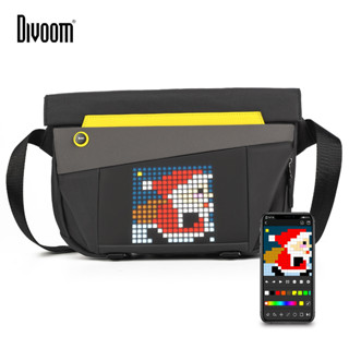 [พร้อมส่ง] กระเป๋าสะพายข้าง Divoom Pixel sling Bag - V พร้อมจอ Pixel ด้านหน้ากระเป๋า สร้างรูปง่ายผ่าน APP