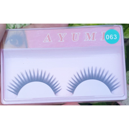 (ของแท้ คุณภาพดี) ขนตาปลอมอายูมิ #063 (แบบขายดี🔥) Ayumi Eyelash #063 (1คู่)