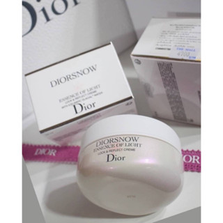 Dior Diorsnow Essence Of Light Creme Eclat Hydratante Unifiante  50 mlครีมบำรุงผิว คนีมดิออร์ ครีมสโนล ครีมลดจุดด่างดำ