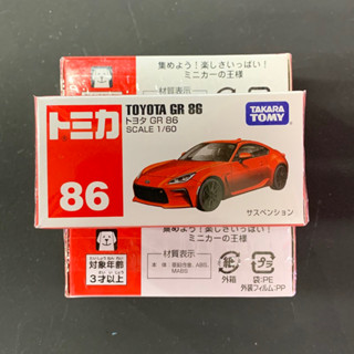 Tomica no.86 TOYOTA GR 86 สีแดง