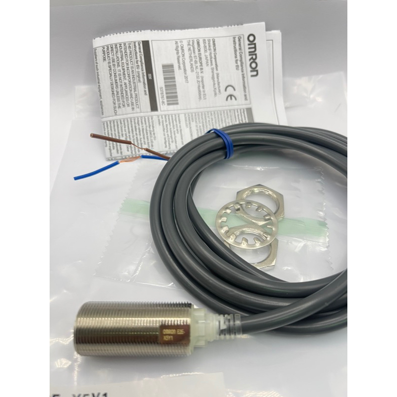 ใหม่ E2E-X5Y1 Proximity Sensor หัวM18 ระยะจับ5MM NO 2สาย ไฟ 90to240VAC ส่งทุกวัน