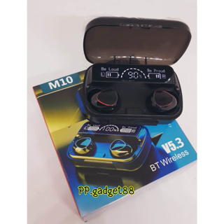 ลดกระหน่ำ..หูฟังบลูทูธ TWS-M10 V5.3 ระบบเสียง HiFi เบสหนัก จอดิจิตอล รุ่นใหม่ล่าสุด