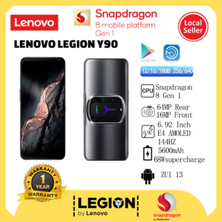 Lenovo Legion Y90 หน้าจอ 6.92 นิ้ว 144Hz ชิปเซ็ต Snapdragon 8 Gen 1 144Hz 6.92 5600mAh ชาร์จเร็ว 68W Smartphone