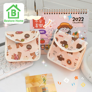 BestoreHome กระเป๋าใส่ผ้าอนามัย ใส่เหรียญ พกพาง่าย