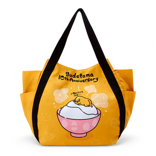 [Direct from Japan] Sanrio gudetama Printed Tote Bag Yellow Japan NEW