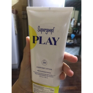 กันแดดตัวดัง ราคาพิเศษSupergoop Play Everyday lotion SPF50with sunflower Extract 162ml