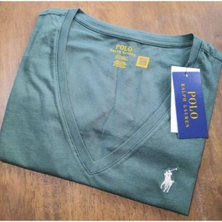 เสื้อยืดคอวี แบรนด์ POLO RALPH LAUREN