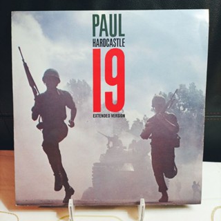 แผ่นเสียง เพลงดัง 19 (Extended Version) single 12" สปีด 45 rpm แนว Synth-Pop ยุค 80 ของ Paul  Hardcastle สภาพ VG++/VG++