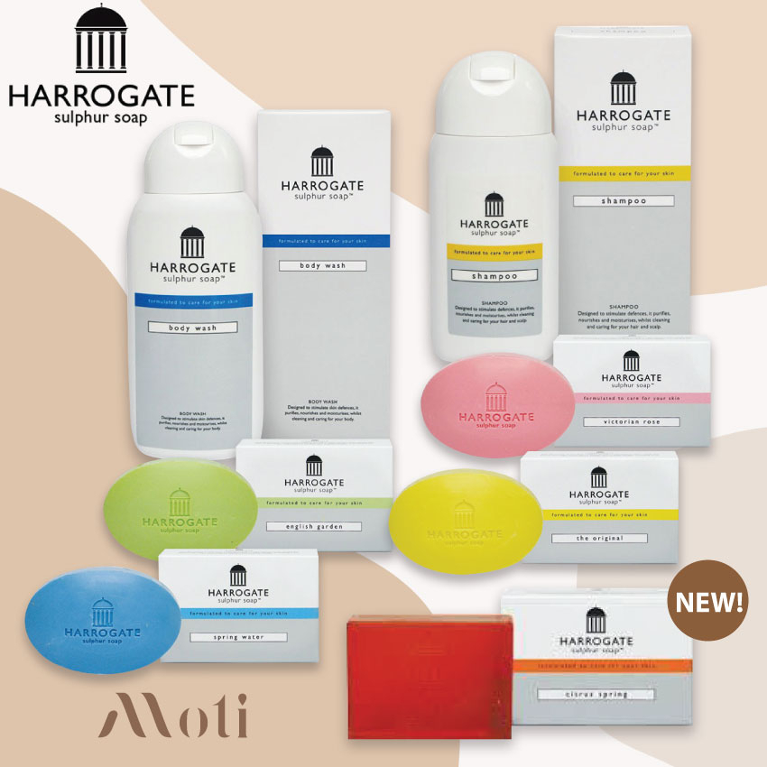 Harrogate Sulphur Soap /Body Wash/Shampoo ทำความสะอาดผิวและหนังศรีษะ