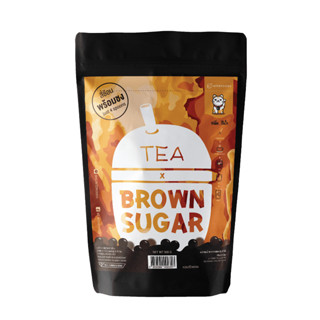 ผงชานม สูตรบราวน์ชูก้าพร้อมชง 500 กรัม (Instant Brown Sugar Milk Tea Powder)