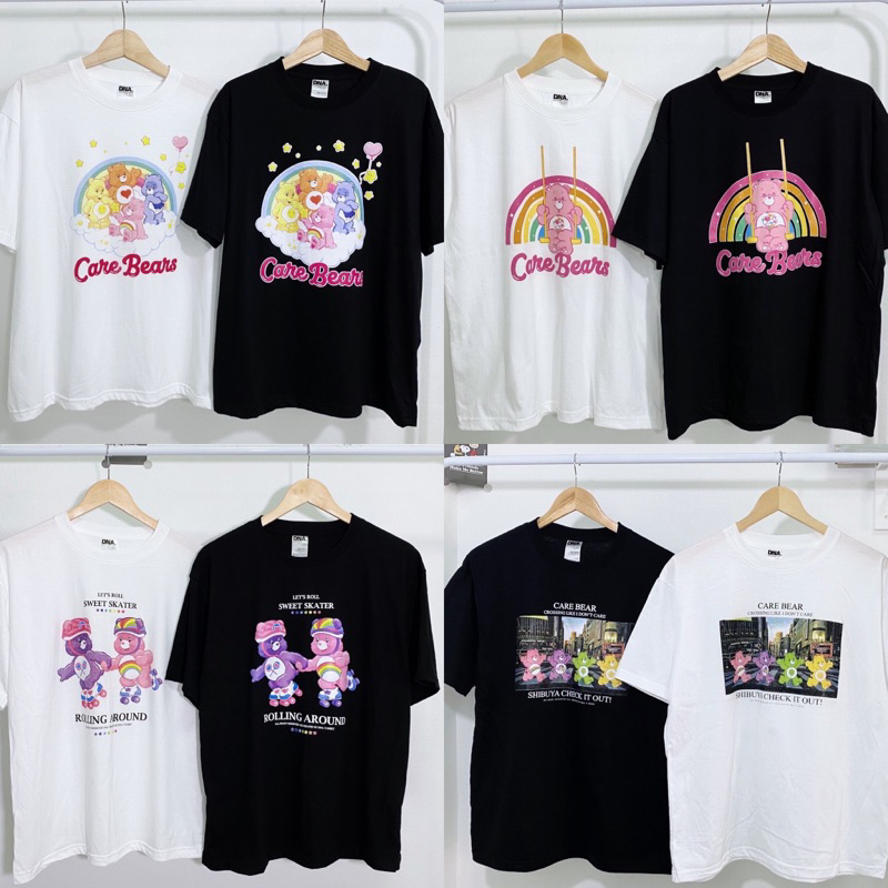 พร้อมส่ง เสื้อยืดโอเวอร์ไซส์ Oversize งานป้ายDNA Carebare