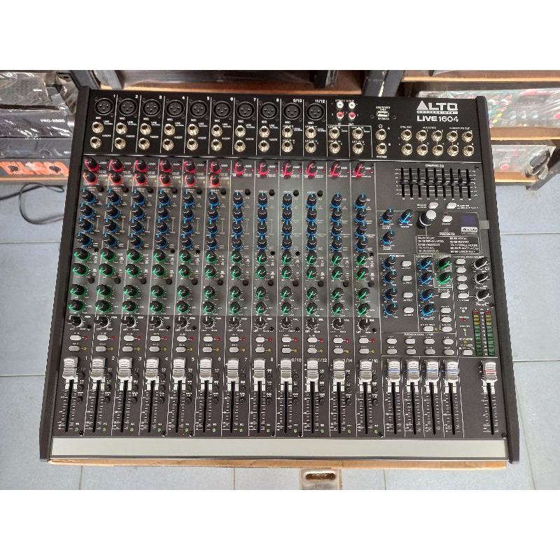 MIXER ALTO LIVE-1604 เอฟเฟกแท้