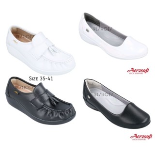 ราคารองเท้าพยาบาลAerosoft แท้💯% รองเท้าเพื่อสุขภาพ  รุ่น Arch support (หนุนอุ้งเท้า)