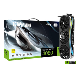 VGA ZOTAC GAMING GeForce RTX 4080 16GB AMP Extreme AIRO ประกันไทย3ปี