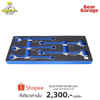 BLUE-POINT NO.BPS19A Large Comb Wrench Set  Factory Gear By Gear Garage