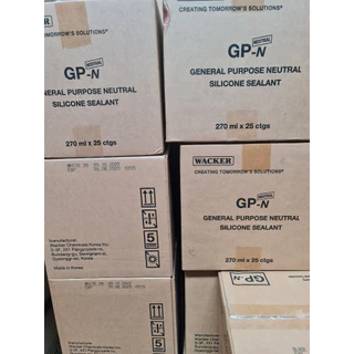 ซิลิโคน Wacker GP-N (ไม่มีกลิ่น ไม่มีกรด) ซิลิโคน แวกเกอร์ แบบหลอด 1 หลอด