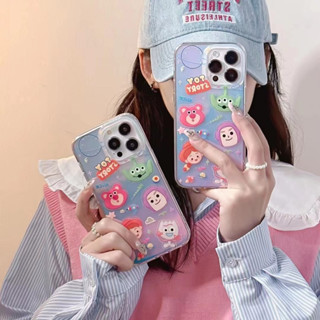 ✨ส่งของขวัญ✨เคสไอโฟน 14 Pro Max 13 12 11 เคส for เคสไอโฟน11 Toy Story เลเซอร์ พกง่ายๆ iPhone13 การป้องกันการตก Case