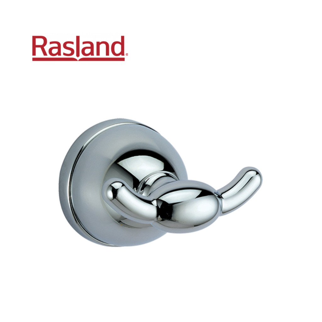 ตะขอแขวน ขอแขวนผ้า ขอแขวน ตะขอแขวนผ้า ขอแขวนติดประตู ติดผนัง RASLAND รุ่น RA SO6753 สีโครเมี่ยม