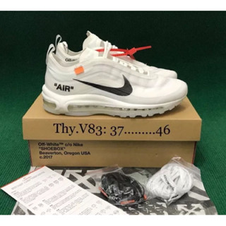 Nike Air Max 97 Off White The 10 (size37-45) white