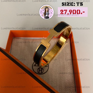 👜: New!! Hermes Clic H Bracelet Size T5 ‼️ก่อนกดสั่งรบกวนทักมาเช็คสต๊อคก่อนนะคะ‼️