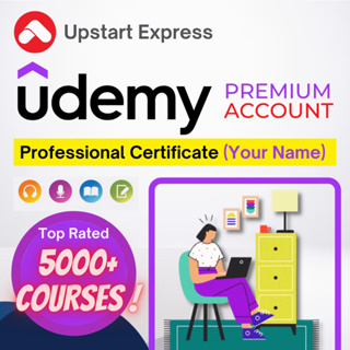UDEMY เบี้ยประกัน Account | Personal PLAN | Own Certificate | Unlimited Access to 5000+ COURSES