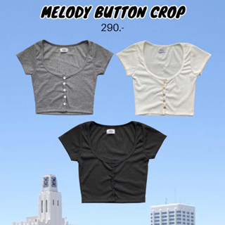 HH495🤍MELODY BUTTON CROP