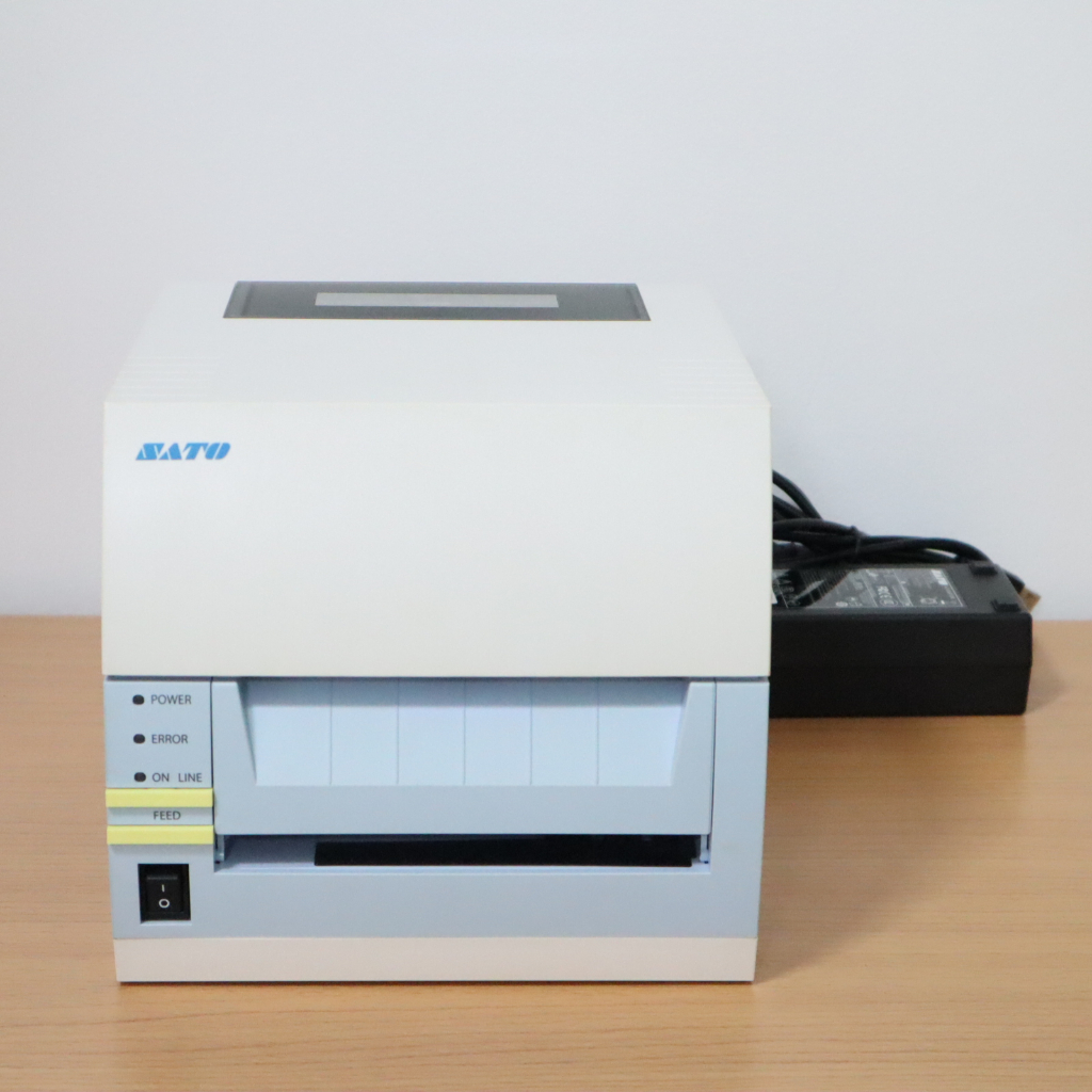 Sato CT408iDT Label Printers เครื่องปริ้นลาเบล เครื่องพิมพ์บาร์โค้ด พร้อม adapter และสายสัญญาน USB