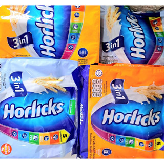 Horlicks 3-in-1 Nutritious Malted Drink ฮอร์ลิคส์ 3-อิน-1 เลือกได้ 3 สูตร