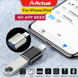 Actual หัวแปลง USB 3.0 ประเภท C OTG อะแดปเตอร์ USB C ชายไปยัง IOS/Type-C USB Female Converter ไปยัง USB Converter