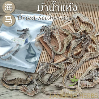 ม้าน้ำแห้ง dried seahorse 海马 สมุนไพรจีน ม้าน้ำตากแห้ง สำหรับ ดอง ตุ๋น ต้ม บดผง อาหารทะเล