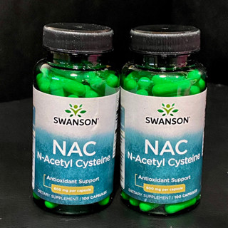 Swanson NAC N-Acetyl cysteine 600mg 100แคปซูล