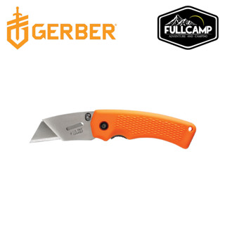 GERBER EDGE UTILITY KNIFE - ORANGE RUBBER