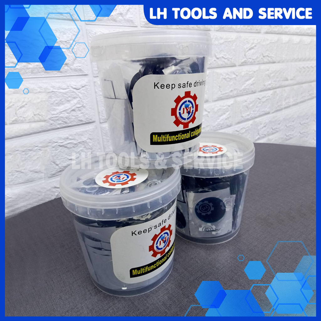 แผ่นปะยาง สติมปะยาง สติม สติมเย็น อุปกรณ์ปะยางรถยนต์ ขนาด 35mm. - 75mm. - รูปที่ 3