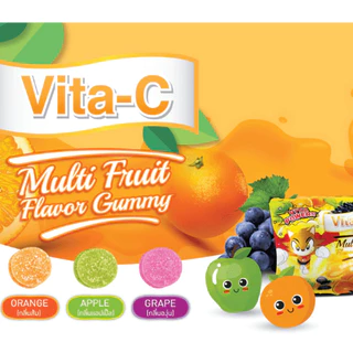 Vita-C Gummy ไวต้า-ซี กัมมี่ วิตามินซี กล่อง24ซอง