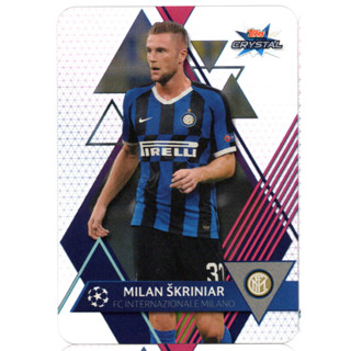 1 x Milan Skriniar #71 Topps CRYSTAL 2019/20 cards